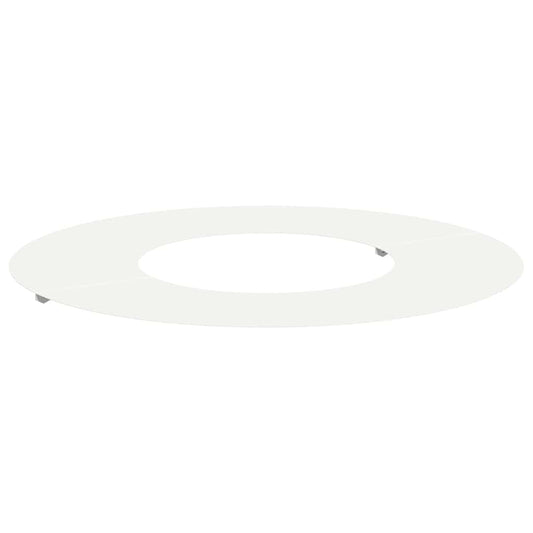 vidaXL κατάλληλο για επίπεδα δαχτυλίδια δέντρου Λευκό Ø30 / 60 εκ.