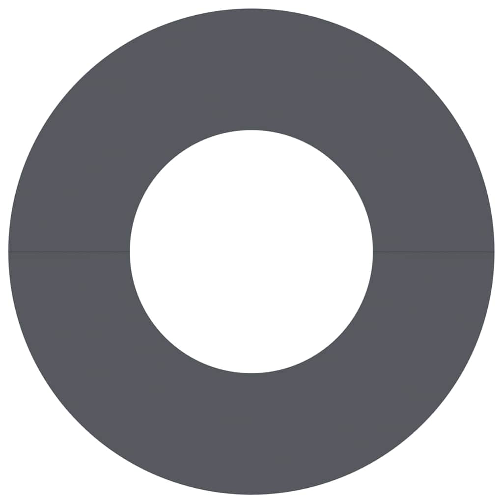 vidaXL κατάλληλο για επίπεδα δαχτυλίδια δέντρου 5 pcs Ανθρακί