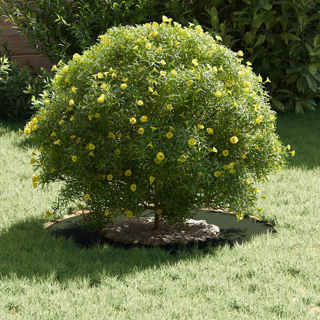 vidaXL κατάλληλο για επίπεδα δαχτυλίδια δέντρου Λαδί Ø30 / 60 εκ. Ατσάλι