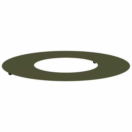 vidaXL κατάλληλο για επίπεδα δαχτυλίδια δέντρου Λαδί Ø30 / 60 εκ. Ατσάλι