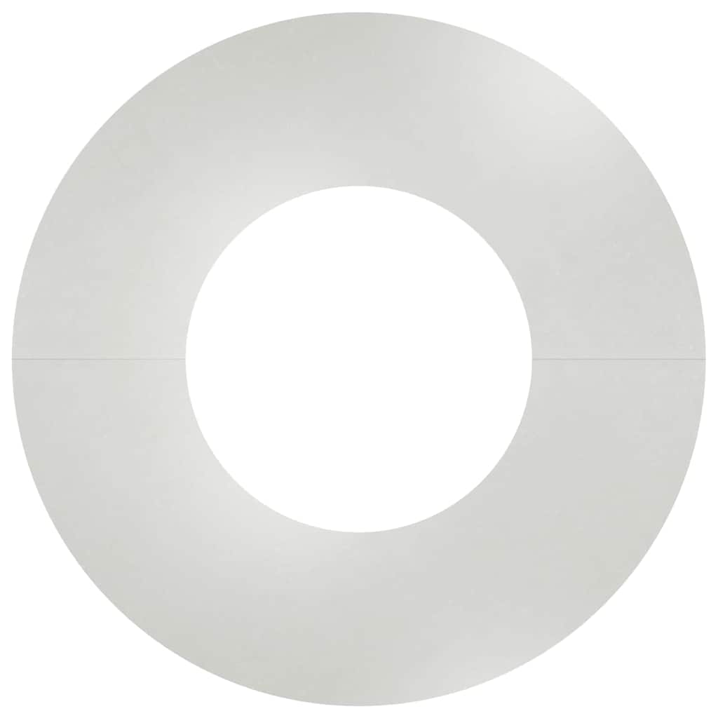 vidaXL κατάλληλο για επίπεδα δαχτυλίδια δέντρου Ασημί Ø30 / 60 εκ.