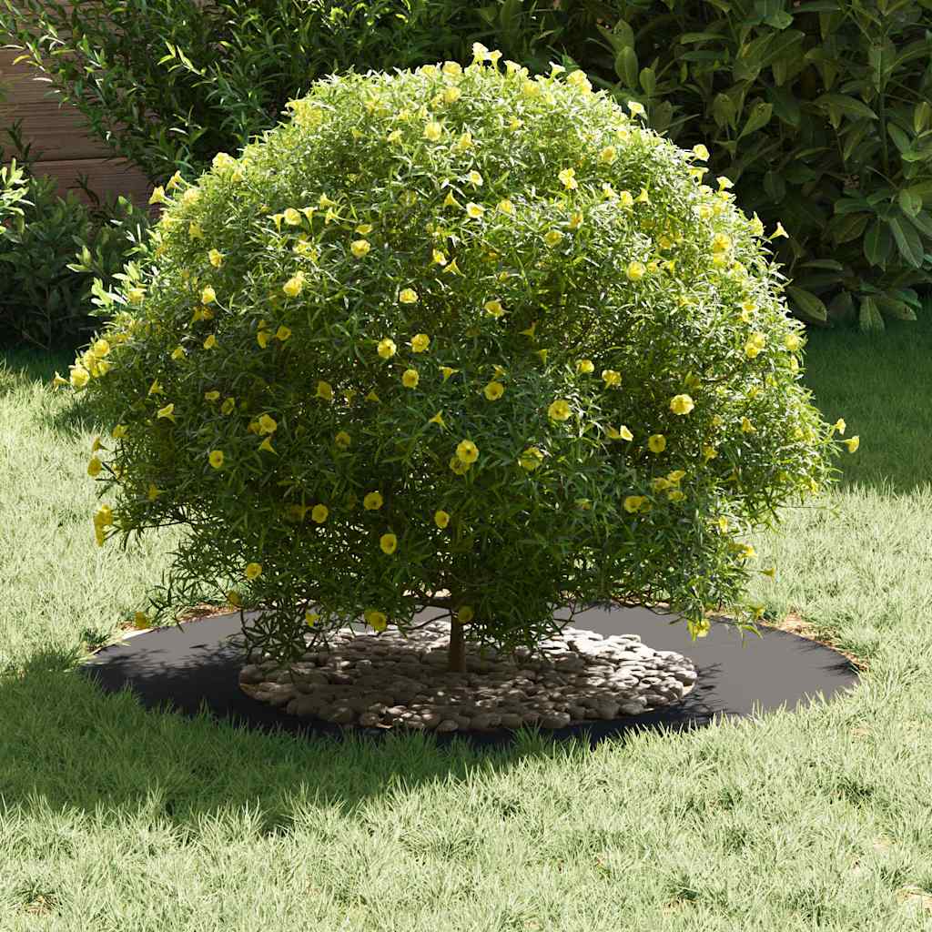 vidaXL κατάλληλο για επίπεδα δαχτυλίδια δέντρου Μαύρο Ø40 / 70 εκ.