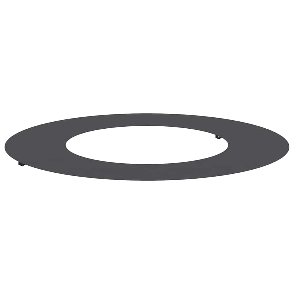 vidaXL κατάλληλο για επίπεδα δαχτυλίδια δέντρου Μαύρο Ø40 / 70 εκ.