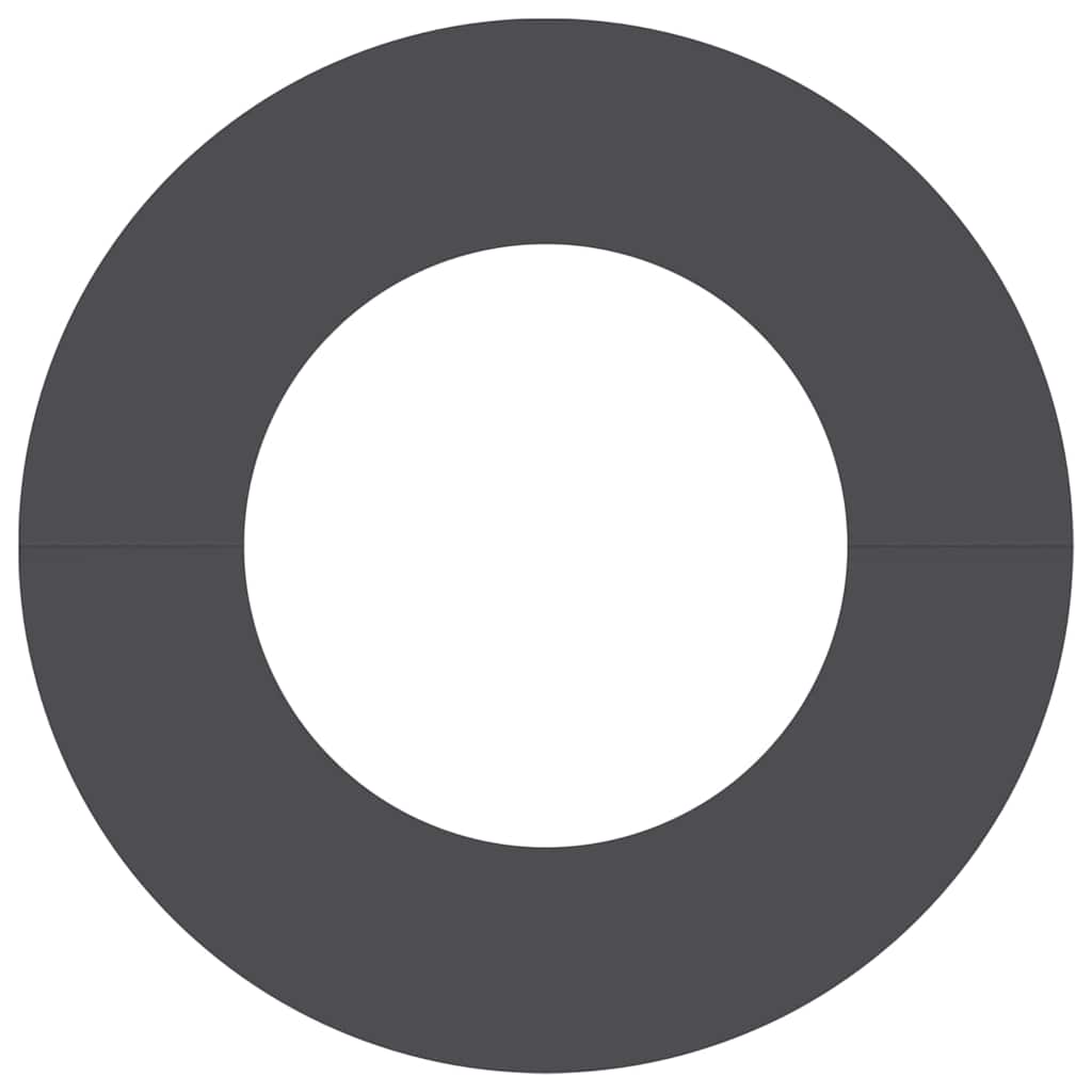 vidaXL κατάλληλο για επίπεδα δαχτυλίδια δέντρου Μαύρο Ø40 / 70 εκ.