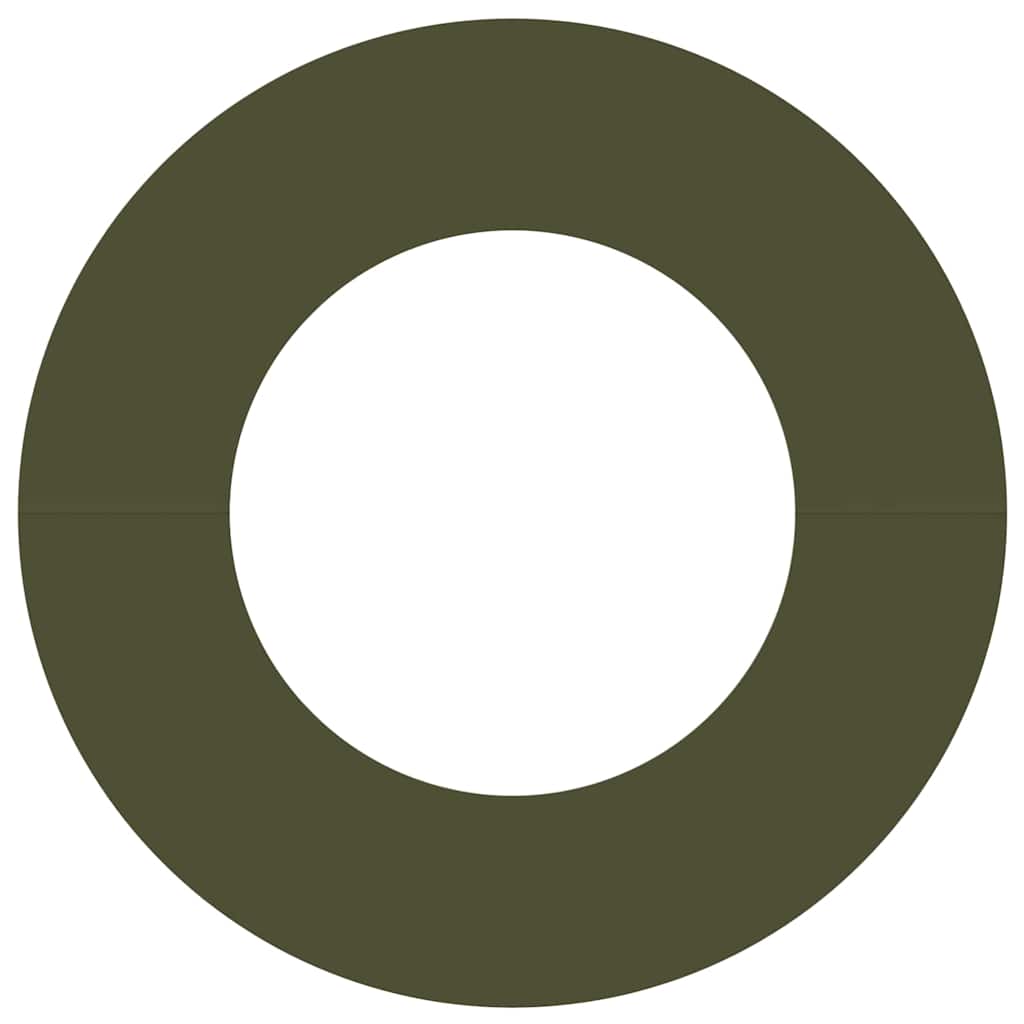 vidaXL κατάλληλο για επίπεδα δαχτυλίδια δέντρου 5 pcs Λαδί Ø40 / 70 εκ.