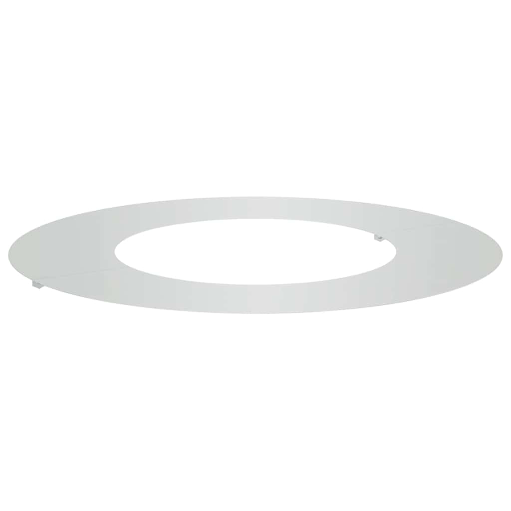 vidaXL κατάλληλο για επίπεδα δαχτυλίδια δέντρου Ασημί Ø40 / 70 εκ.