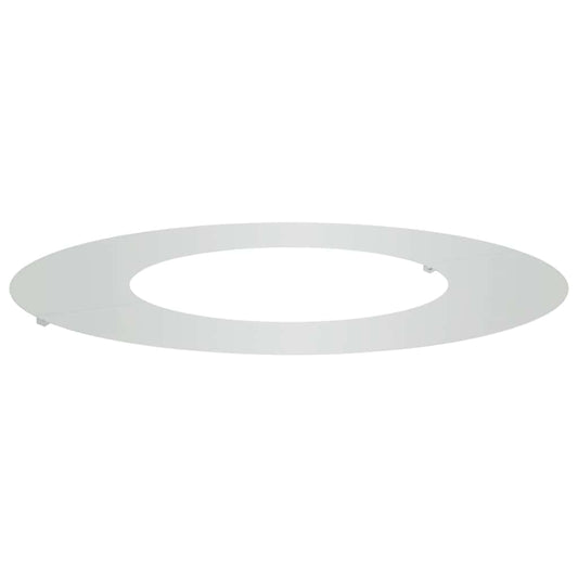 vidaXL κατάλληλο για επίπεδα δαχτυλίδια δέντρου Ασημί Ø40 / 70 εκ.