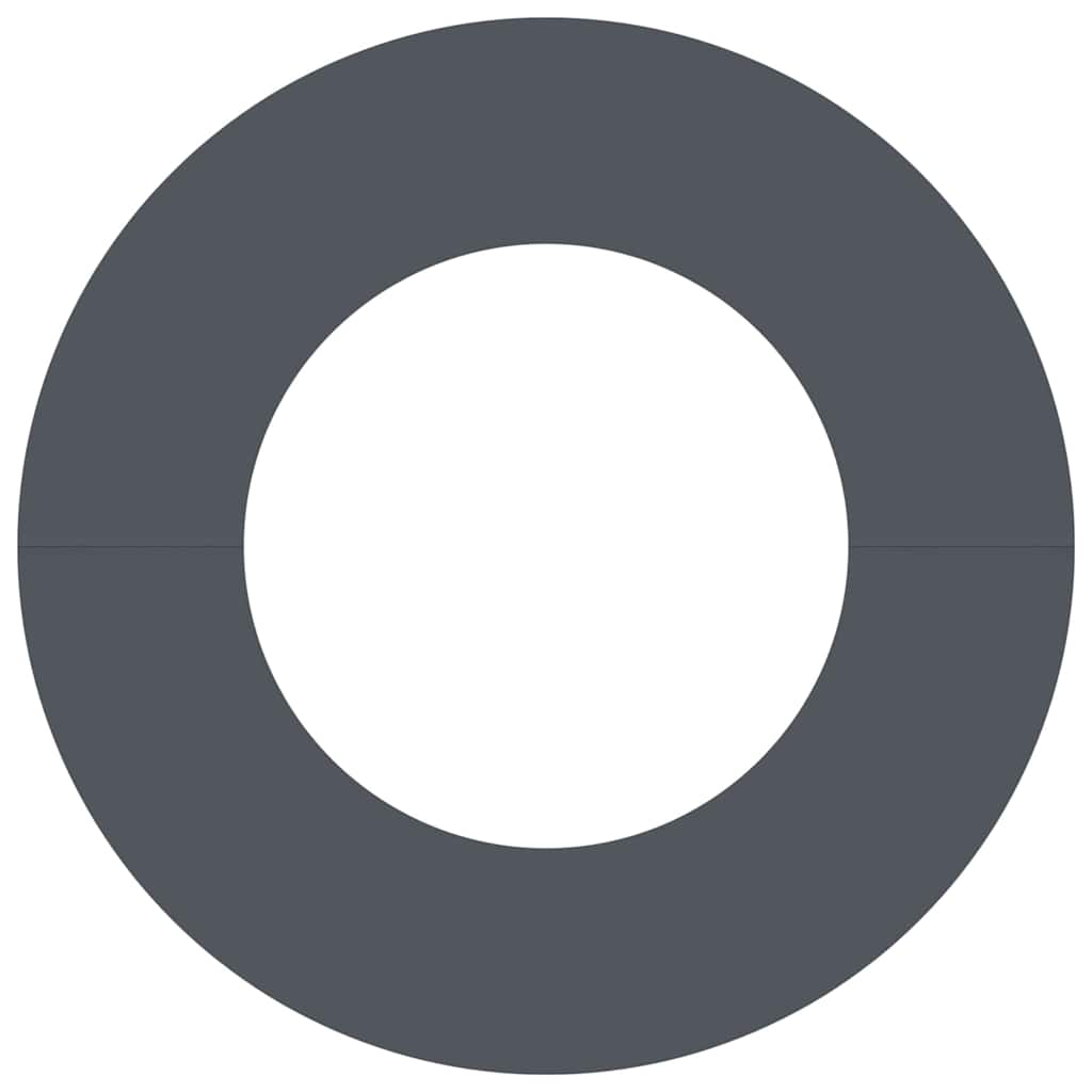 vidaXL κατάλληλο για επίπεδα δαχτυλίδια δέντρου 5 pcs Ανθρακί