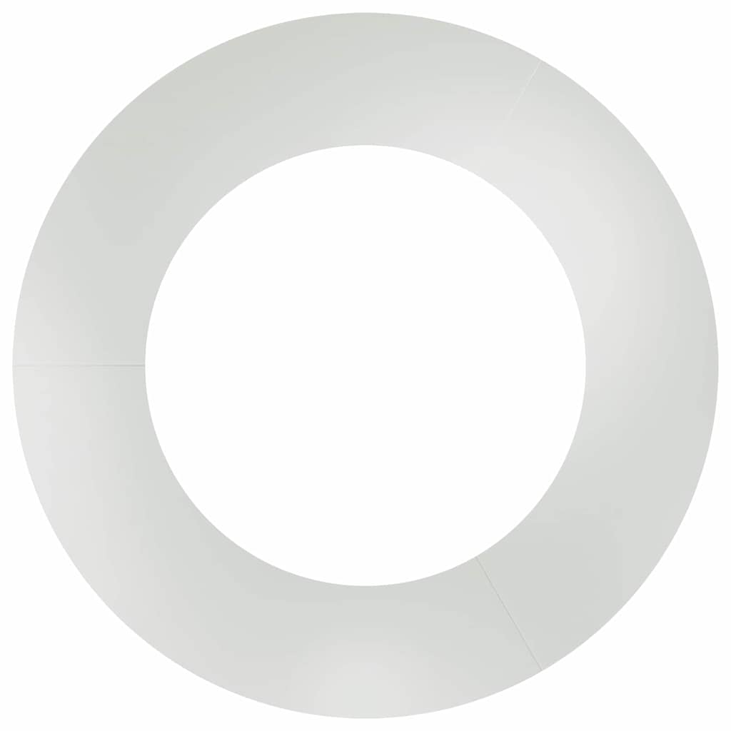 vidaXL κατάλληλο για επίπεδα δαχτυλίδια δέντρου 5 pcs Ασημί Ø50 / 80 εκ.