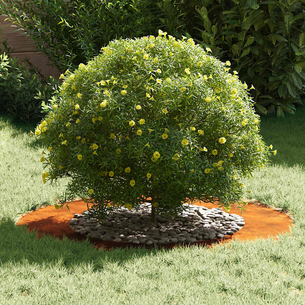 vidaXL κατάλληλο για επίπεδα δαχτυλίδια δέντρου Καφέ Ø50 / 80 εκ.