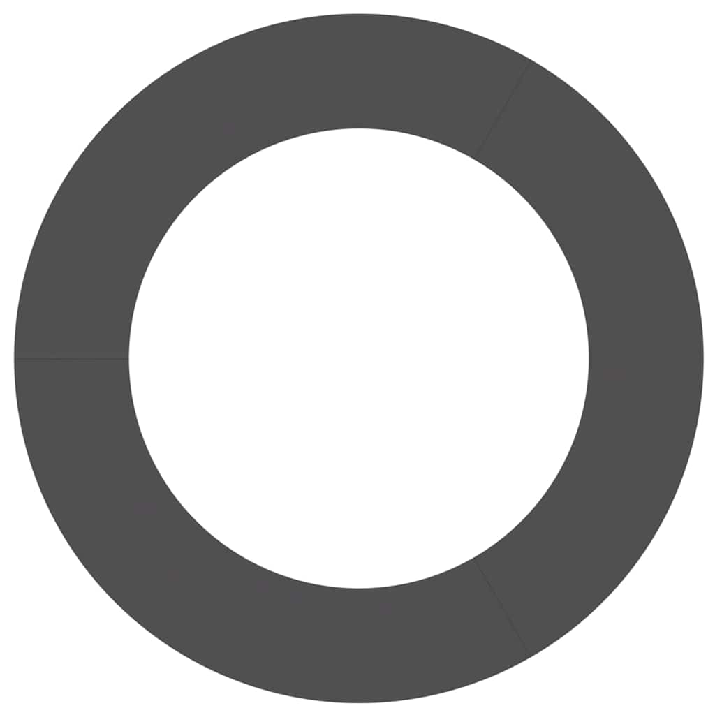 vidaXL κατάλληλο για επίπεδα δαχτυλίδια δέντρου Μαύρο Ø60 / 90 εκ.