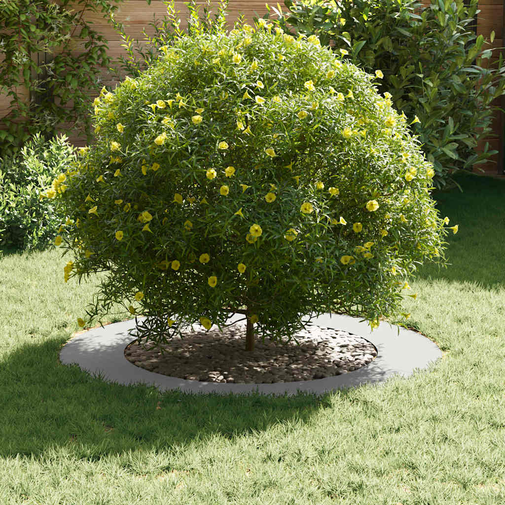 vidaXL κατάλληλο για επίπεδα δαχτυλίδια δέντρου Λευκό Ø60 / 90 εκ.