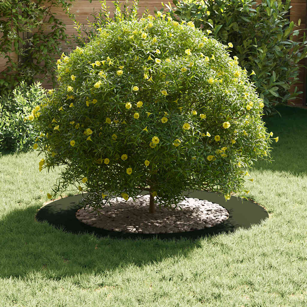 vidaXL κατάλληλο για επίπεδα δαχτυλίδια δέντρου Λαδί Ø60 / 90 εκ. Ατσάλι