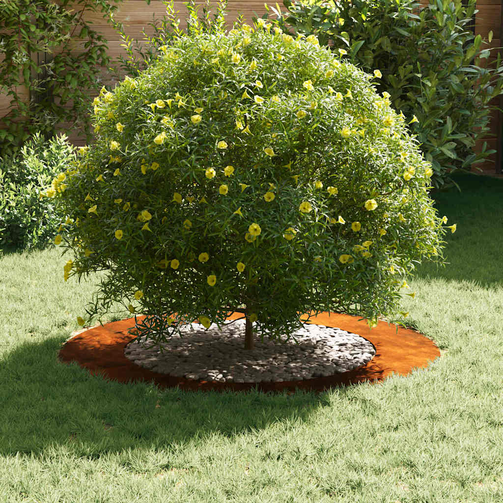 vidaXL κατάλληλο για επίπεδα δαχτυλίδια δέντρου 5 pcs Καφέ Ø60 / 90 εκ.