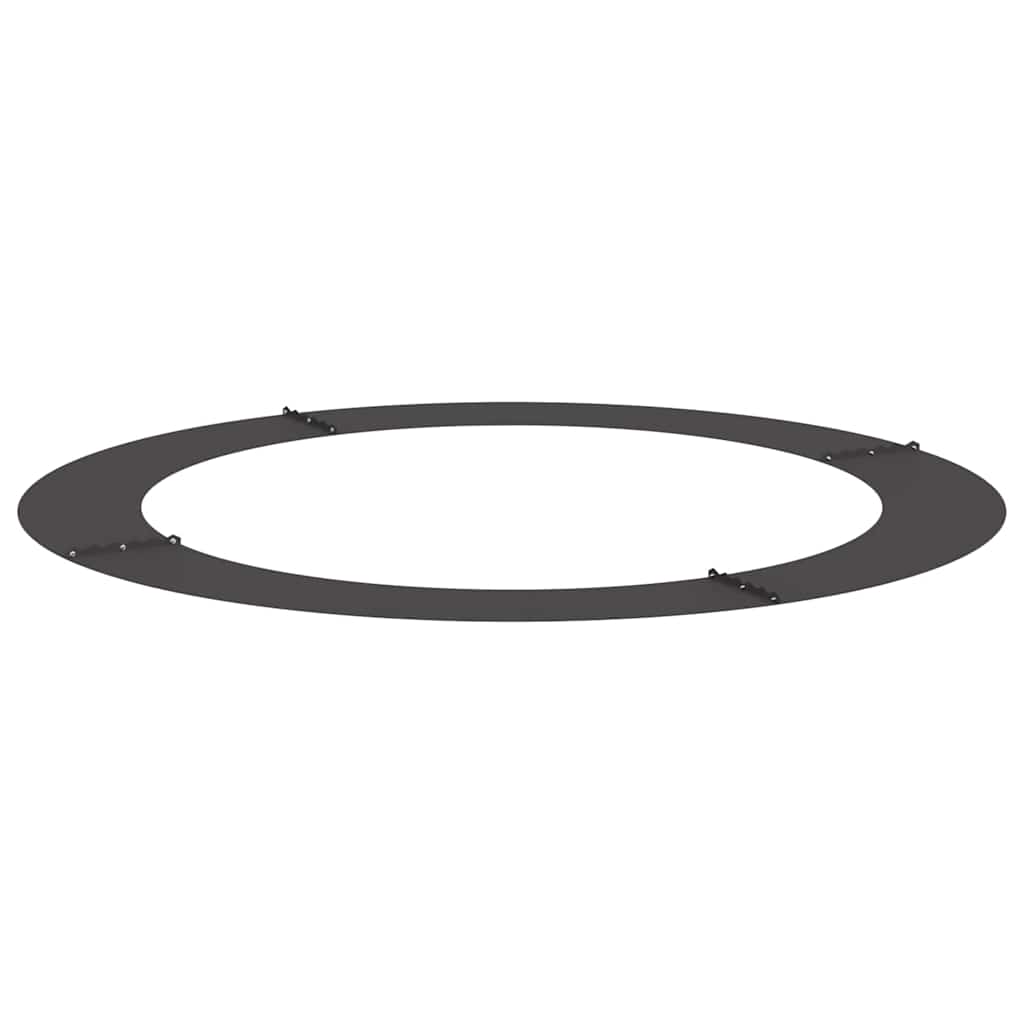 vidaXL κατάλληλο για επίπεδα δαχτυλίδια δέντρου Μαύρο Ø90 / 120 εκ.