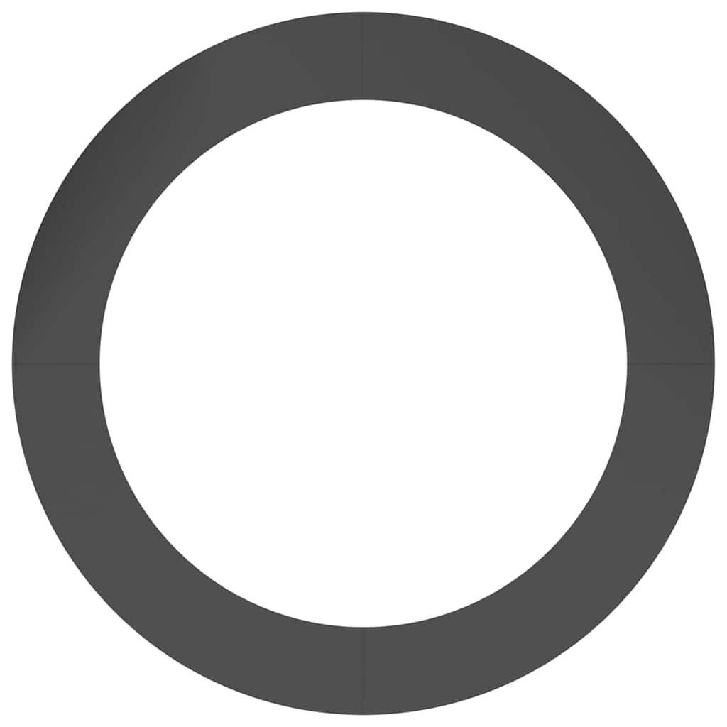 vidaXL κατάλληλο για επίπεδα δαχτυλίδια δέντρου Μαύρο Ø90 / 120 εκ.