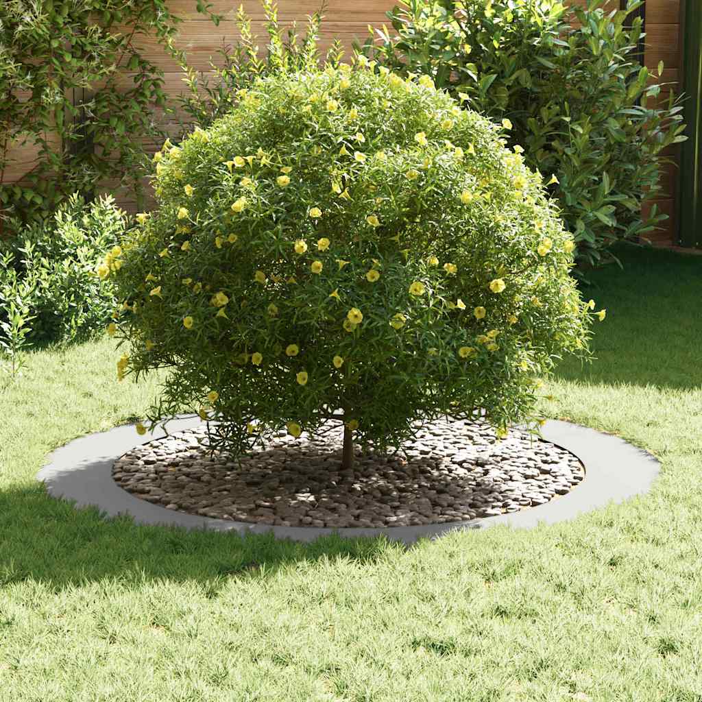 vidaXL κατάλληλο για επίπεδα δαχτυλίδια δέντρου 5 pcs Λευκό