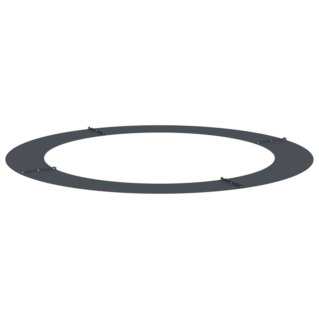 vidaXL κατάλληλο για επίπεδα δαχτυλίδια δέντρου Ανθρακί Ø90 / 120 εκ.