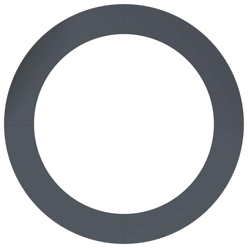 vidaXL κατάλληλο για επίπεδα δαχτυλίδια δέντρου Ανθρακί Ø90 / 120 εκ.