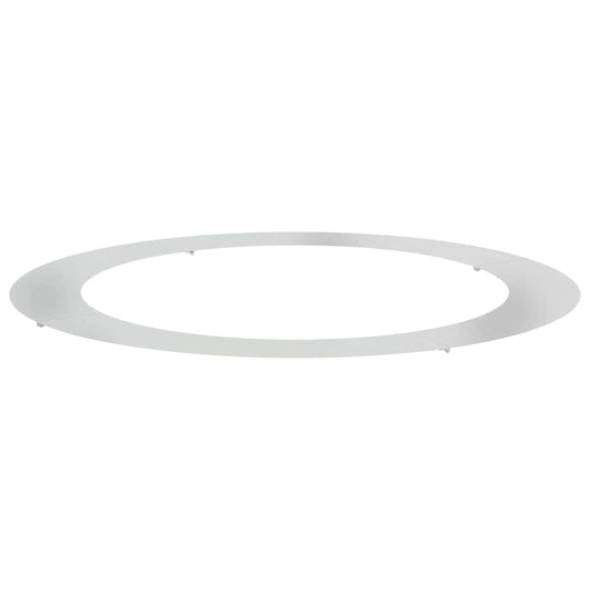 vidaXL κατάλληλο για επίπεδα δαχτυλίδια δέντρου Ασημί Ø90 / 120 εκ.