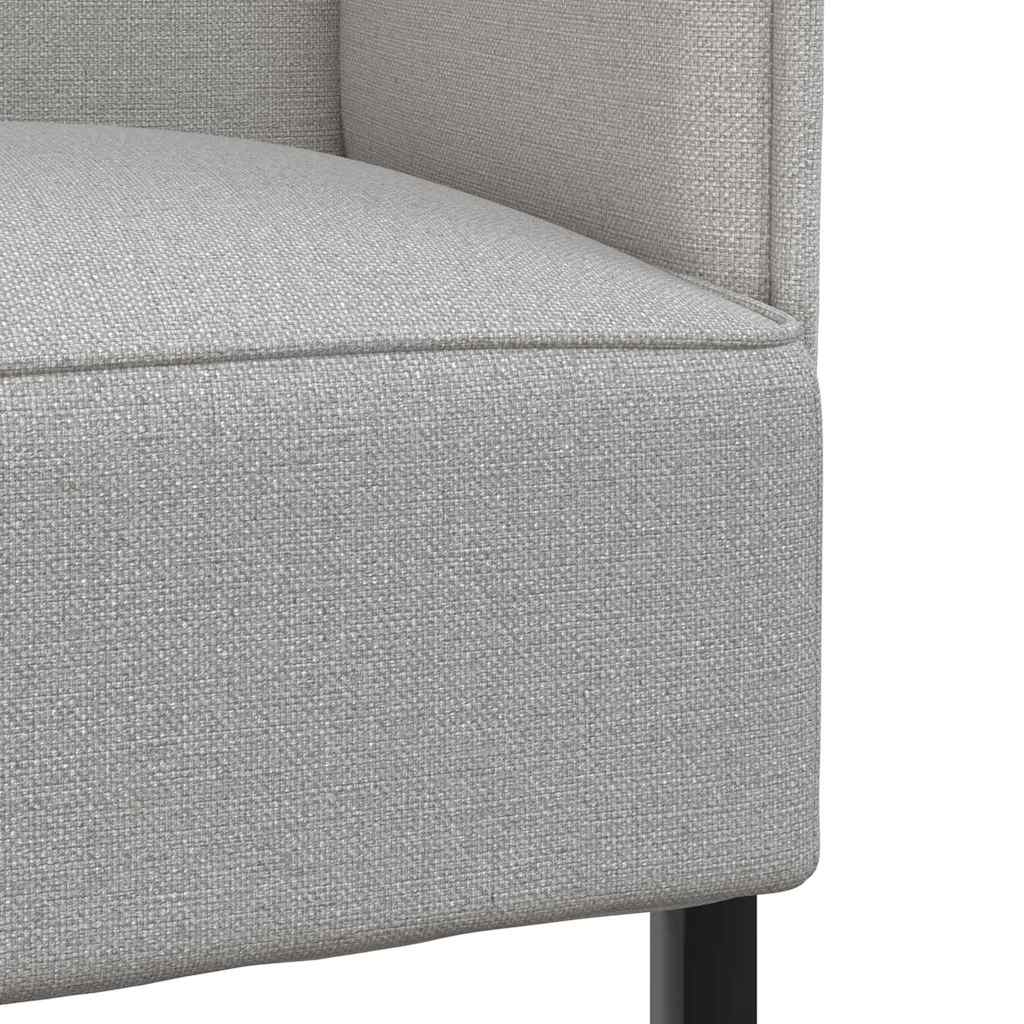 vidaXL Καναπές Υψηλής Πλάτης Σκούρο γκρι 109 x 56 x 121 εκ. ύφασμα