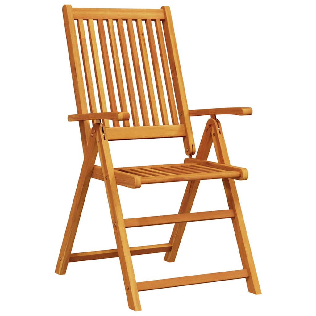 Σετ τραπεζαρία κήπου 3 τεμαχίων vidaXL από μασίφ ξύλο ακακίας, πτυσσόμενο