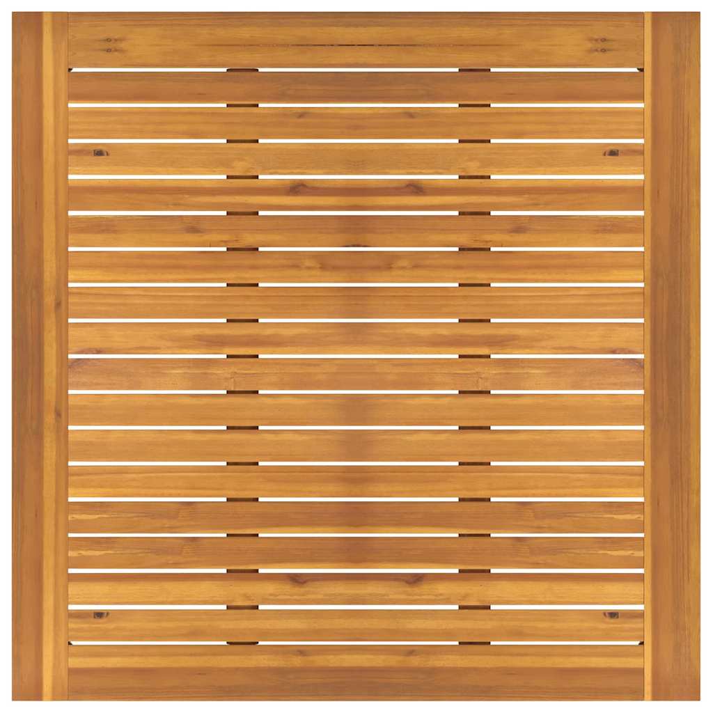 vidaXL Σέτ φαγητού για κήπο 3 pcs Καφέ Μασίφ ξύλο ακακίας