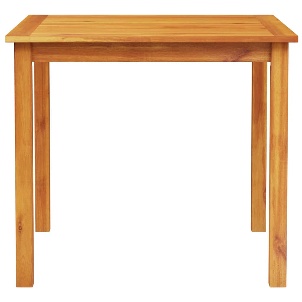 vidaXL Σετ Δείπνου Κήπου 5 pcs Φυσικό ξύλο 85 x 85 x 75 cm