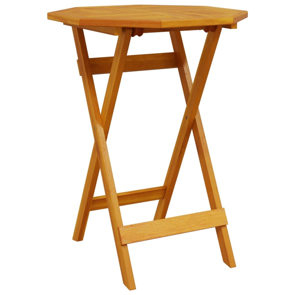 vidaXL Φορητό Σετ Μπιζερί 3 pcs Καφέ Μασίφ ξύλο ακακίας