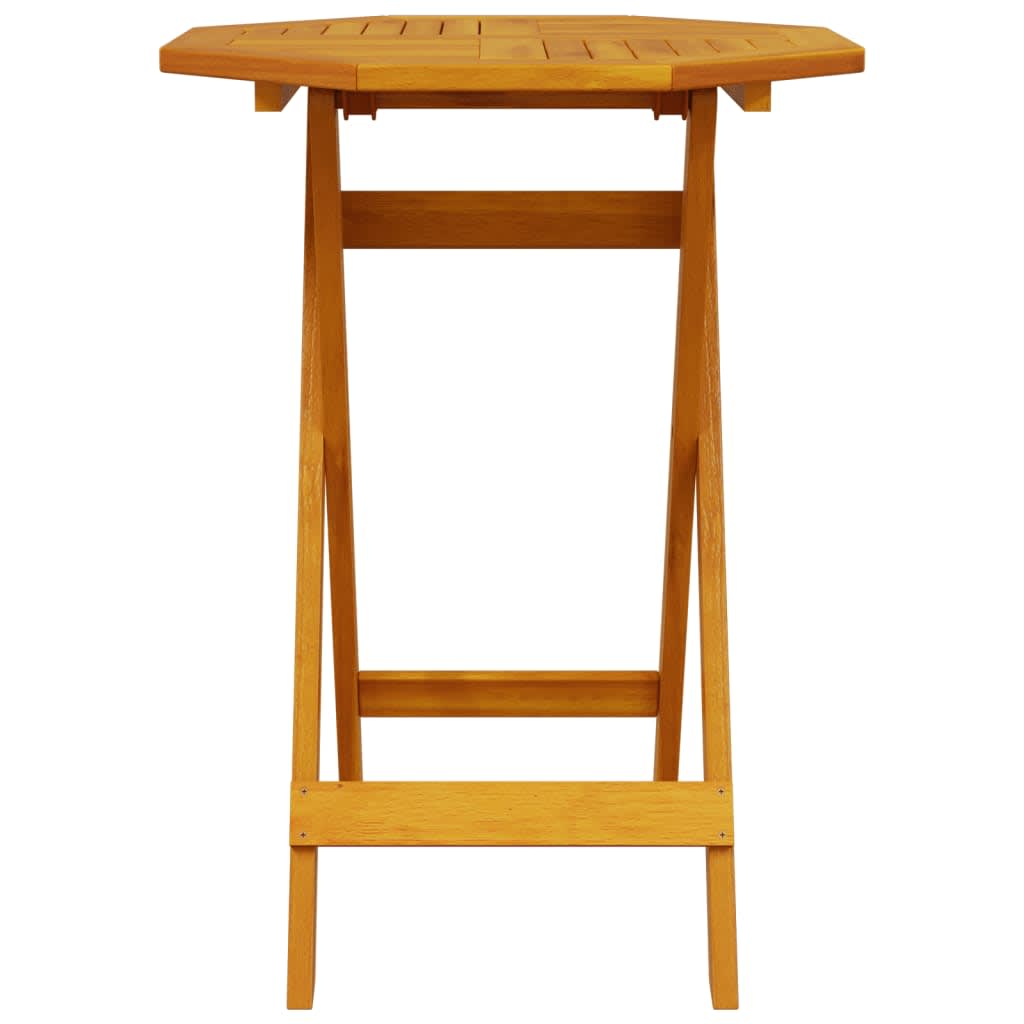 vidaXL Φορητό Σετ Μπιζερί 3 pcs Καφέ Μασίφ ξύλο ακακίας