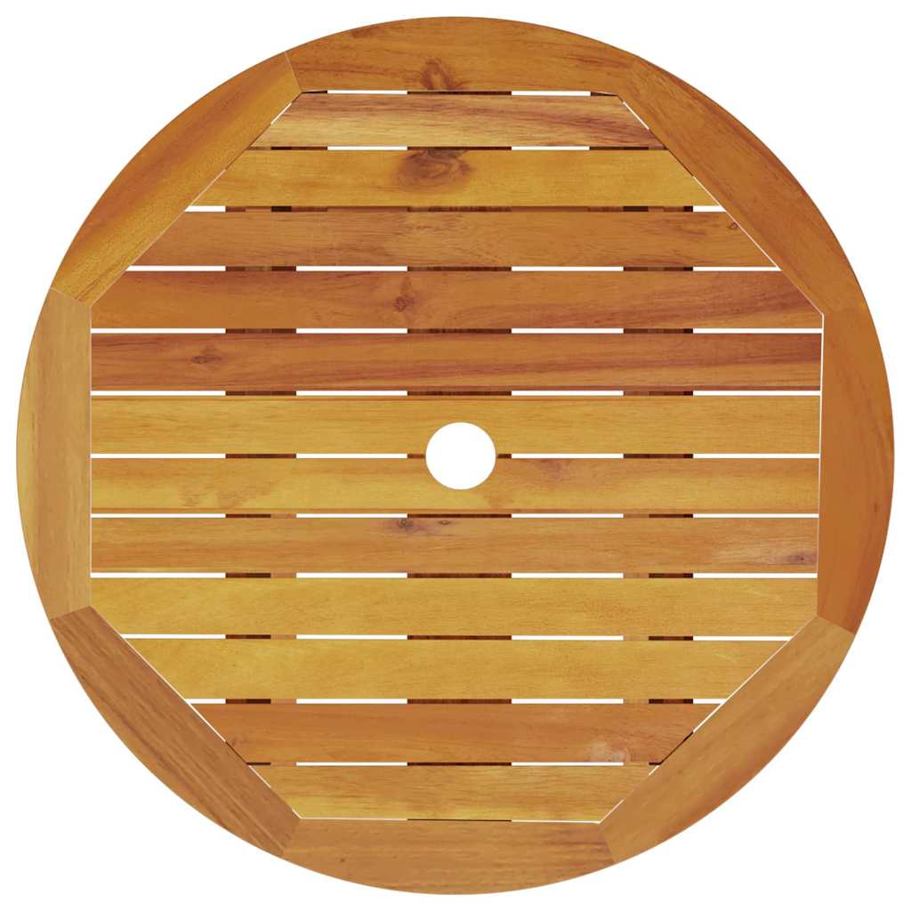 vidaXL Φορητό Σετ Μπιζερί 3 pcs Καφέ Μασίφ ξύλο ακακίας