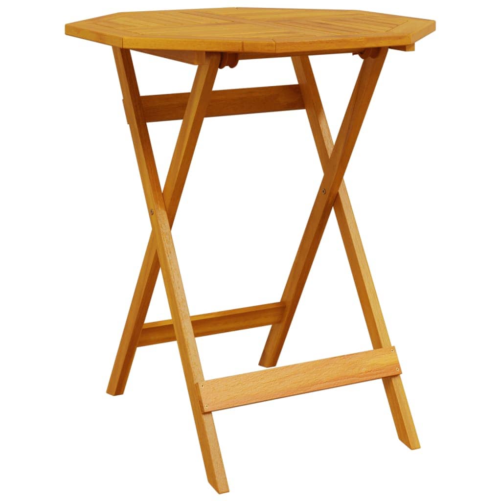 vidaXL Φορητό Σετ Μπιζερί 3 pcs Καφέ Μασίφ ξύλο ακακίας