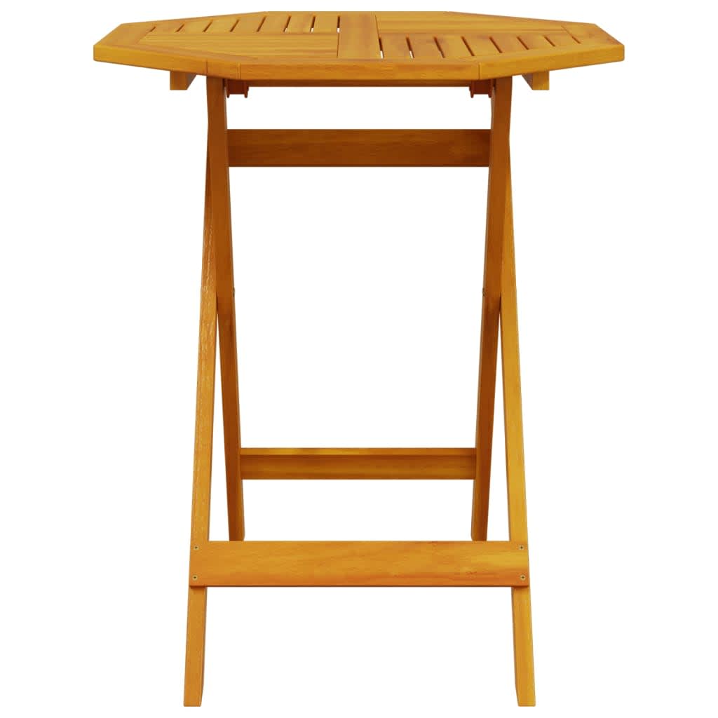 vidaXL Φορητό Σετ Μπιζερί 3 pcs Καφέ Μασίφ ξύλο ακακίας