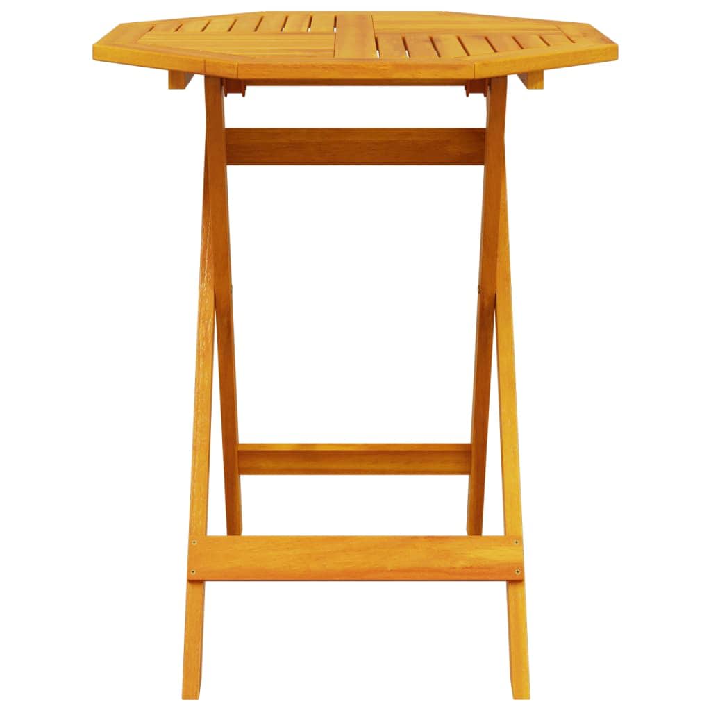 vidaXL Φορητό Σετ Μπιζερί 3 pcs Καφέ Μασίφ ξύλο ακακίας