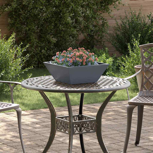 vidaXL Γλάστρα Κήπου 5 pcs Ανθρακί 40 x 40 x 15 cm
