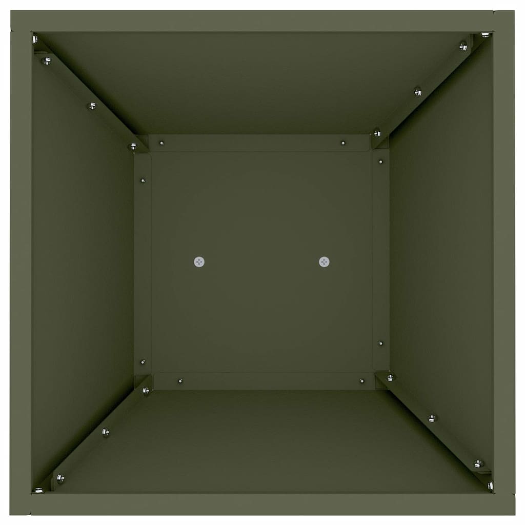 vidaXL Γλάστρα Πυλώνας Ελιά 35 x 35 x 73 εκ.