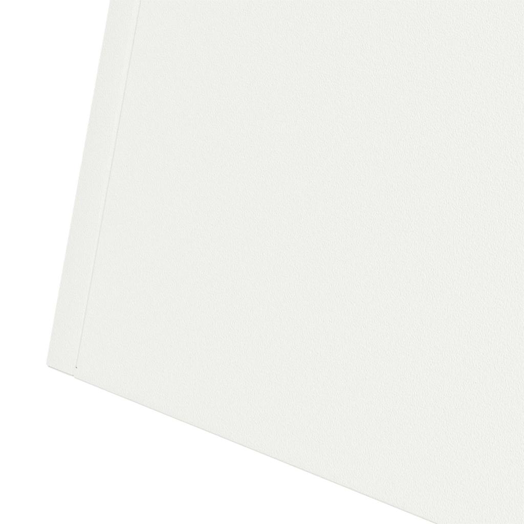 vidaXL Γλάστρα Πυλώνας 2 pcs Λευκό 40 x 40 x 100 cm