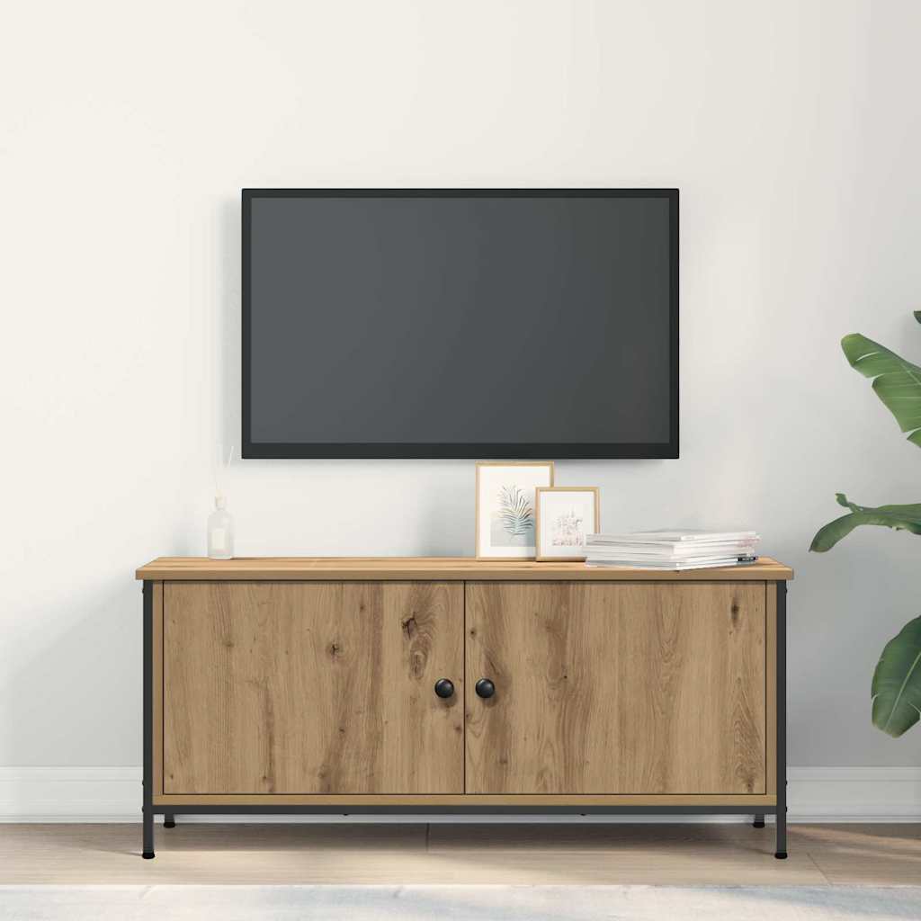 vidaXL Ντουλάπι TV Artisan Oak 100 x 35 x 45 εκ. Επεξεργασμένο ξύλο
