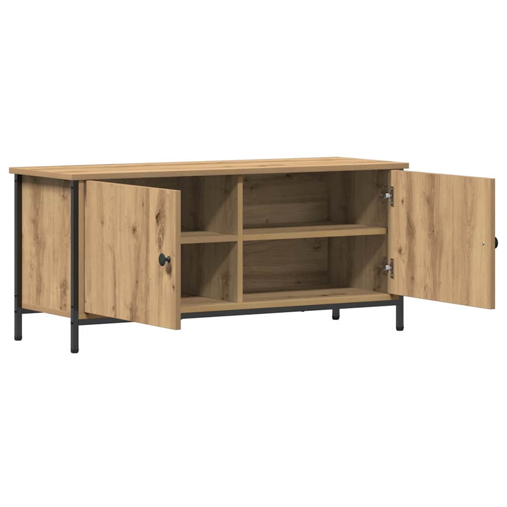 vidaXL Ντουλάπι TV Artisan Oak 100 x 35 x 45 εκ. Επεξεργασμένο ξύλο