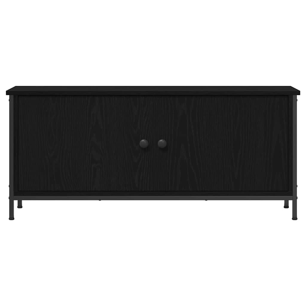vidaXL Ντουλάπι TV Μαύρη Οξυά 100 x 35 x 45 εκ. Επεξεργασμένο ξύλο