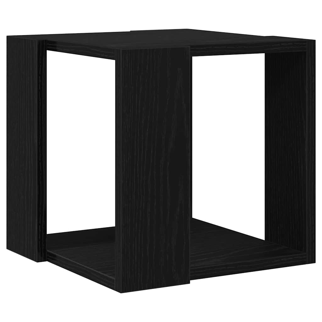 vidaXL Τραπεζάκι σαλονιού Μαύρη Οξυά 32 x 32 x 30 cm