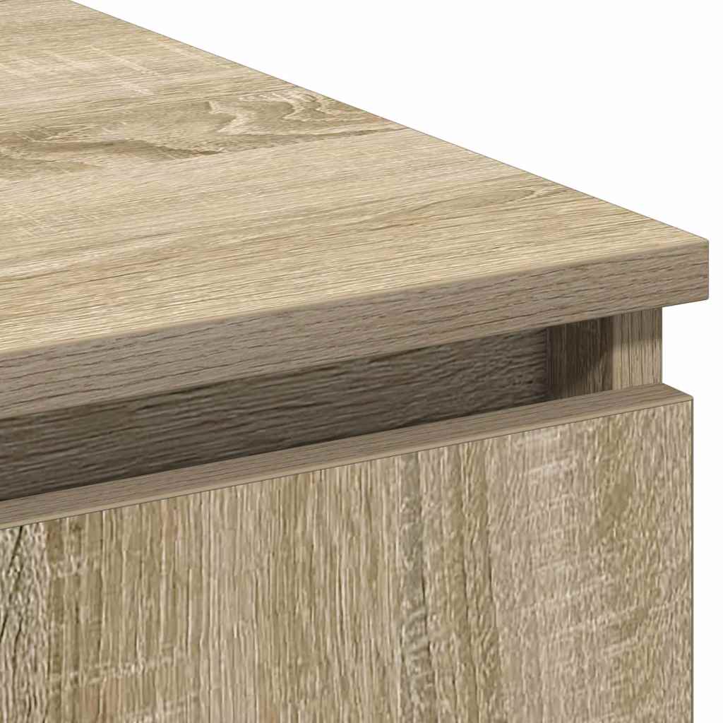 vidaXL Ντουλάπι τηλεόρασης με LED Σολονά Οξιά 180x38x49 εκ. Επεξεργασμένο ξύλο