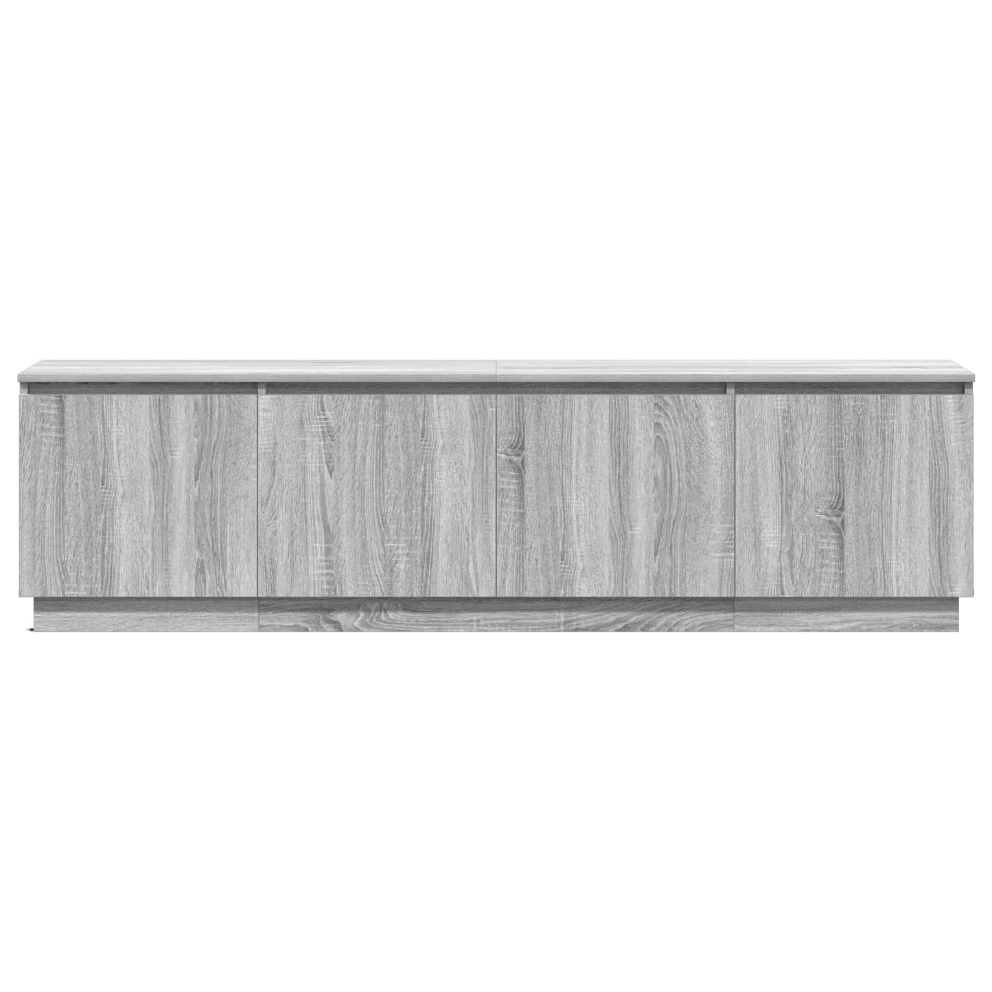 vidaXL Ντουλάπι TV 180 x 38 x 49 εκ Γκρίζο Σονομα Επεξεργασμένο Ξύλο