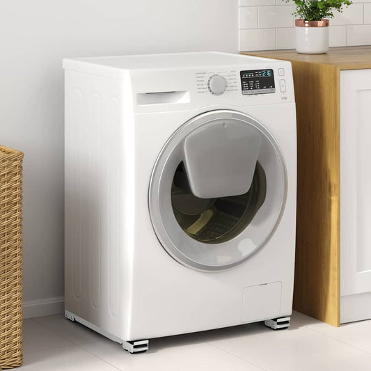 vidaXL Βάση Πλυντηρίου με Ρόδες 2 τεμάχια Μήκος 46-71 cm 300 kg