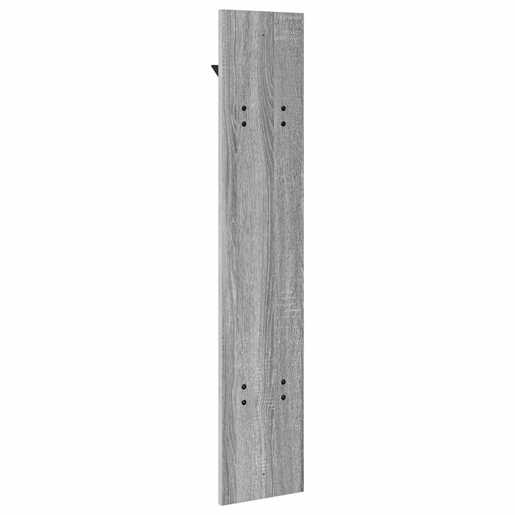 vidaXL Τοίχου Κρεμάστρα Επιτοίχιο Γκρι sonoma 20 x 1.5 x 100 εκ