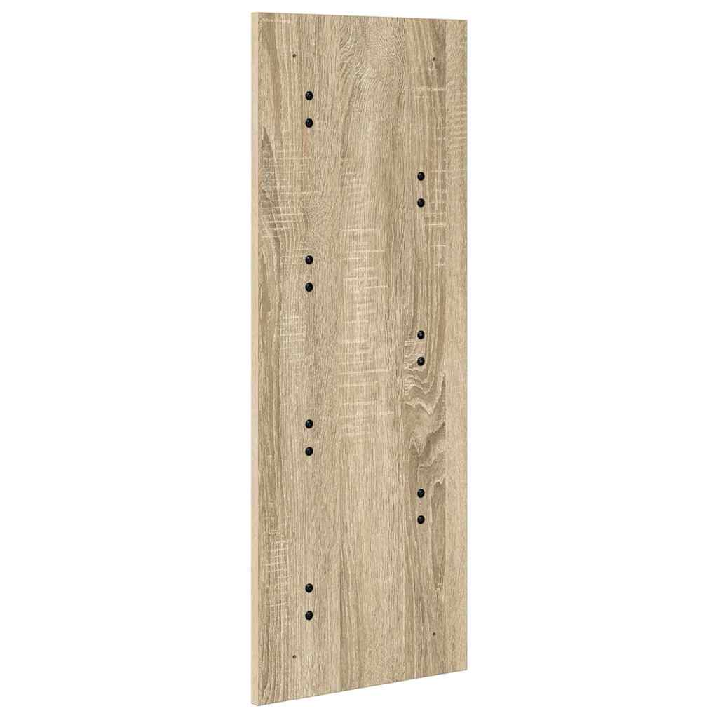 vidaXL Τοίχου Κρεμάστρα Επιτοίχιο Sonoma Δρυς 30 x 1.5 x 80 εκ.