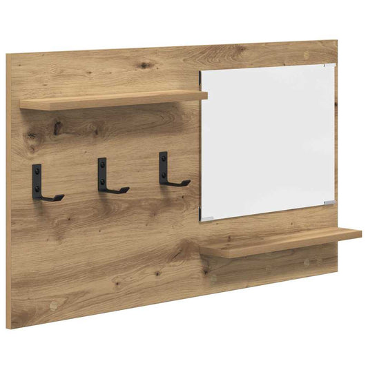 vidaXL Τοίχου Κρεμάστρα Επιτοίχιο Artisan Oak 90 x 10 x 50 εκ.