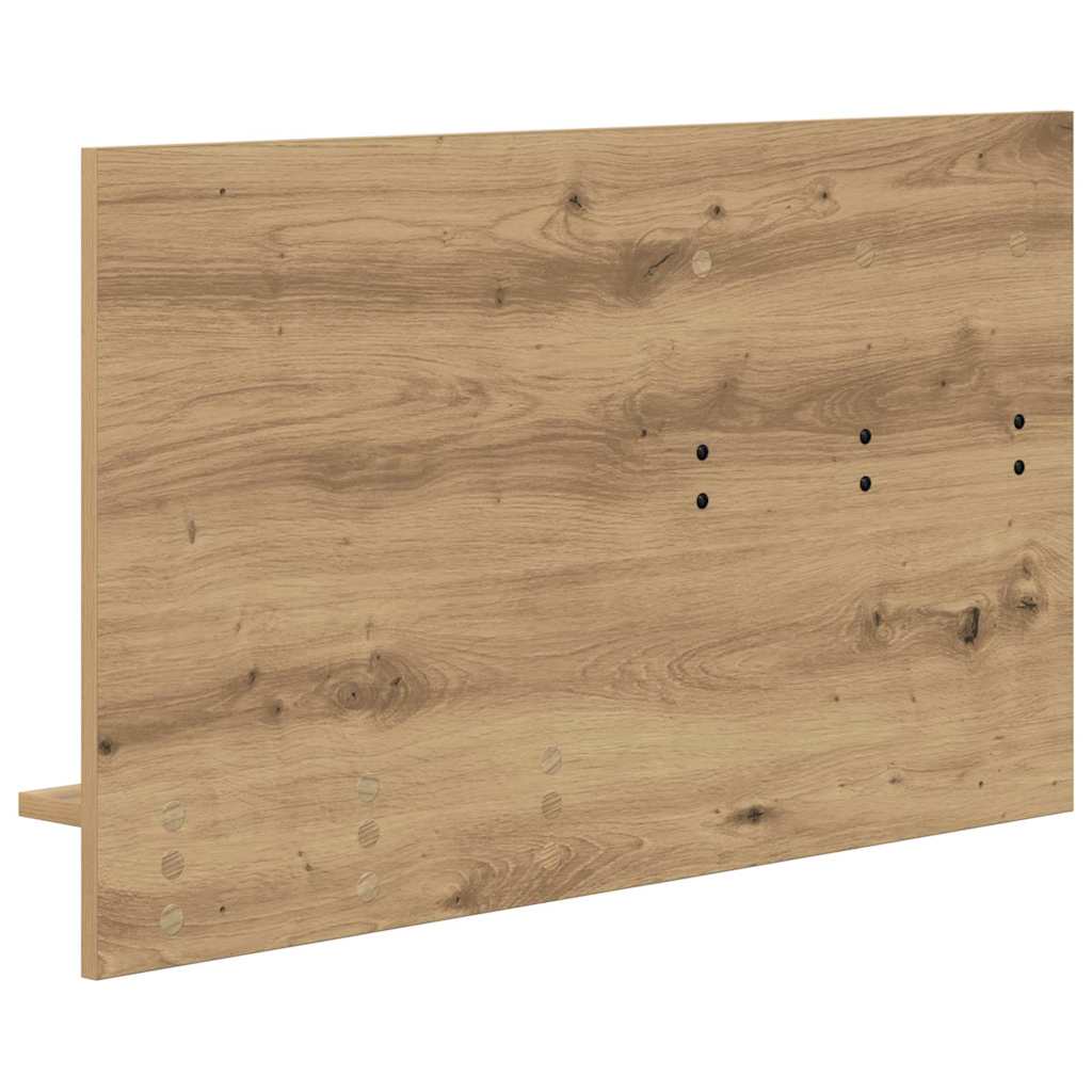vidaXL Τοίχου Κρεμάστρα Επιτοίχιο Artisan Oak 90 x 10 x 50 εκ.