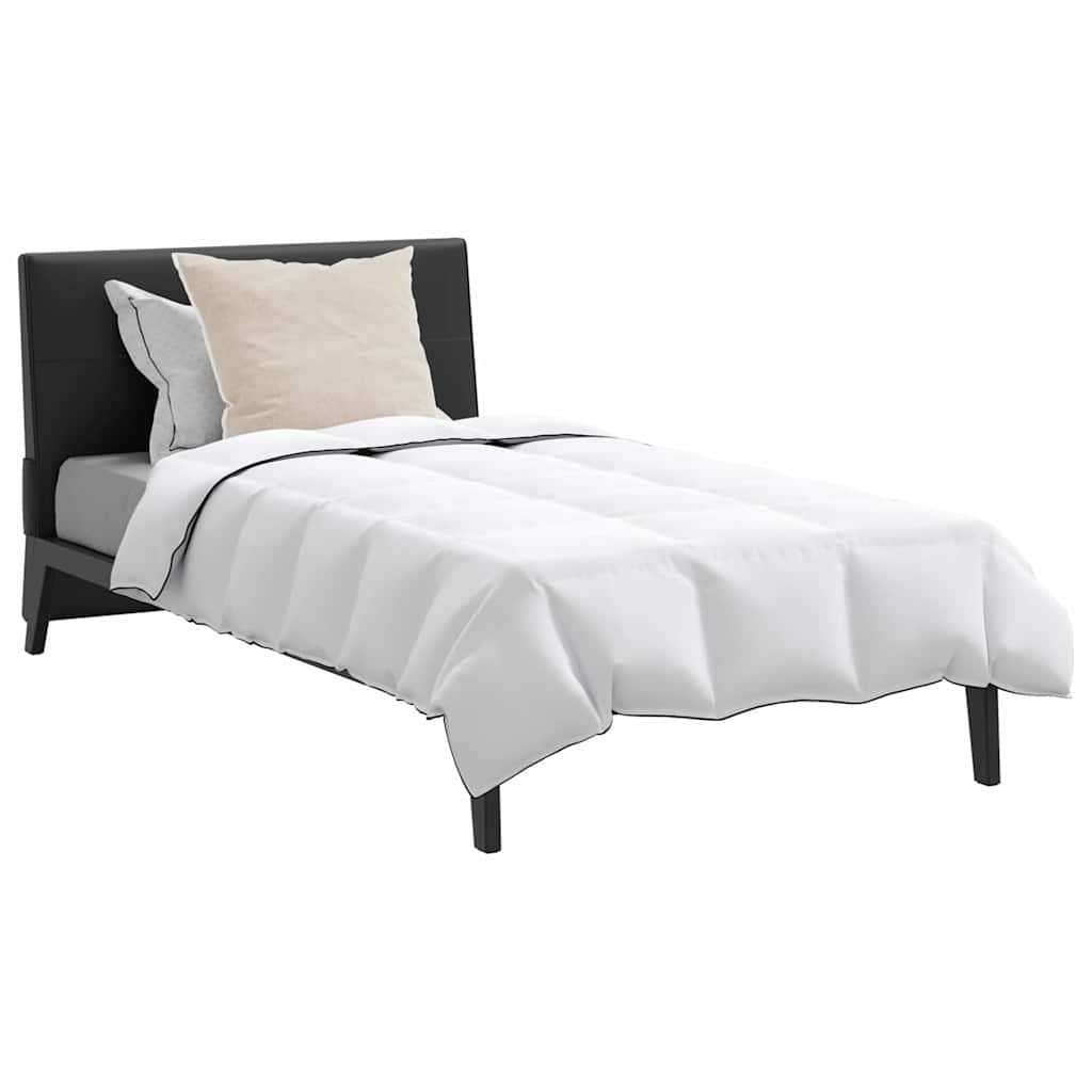 vidaXL Πάπλωμα με μαξιλάρι 2 pcs Λευκό 150 x 200 cm Πούπουλο