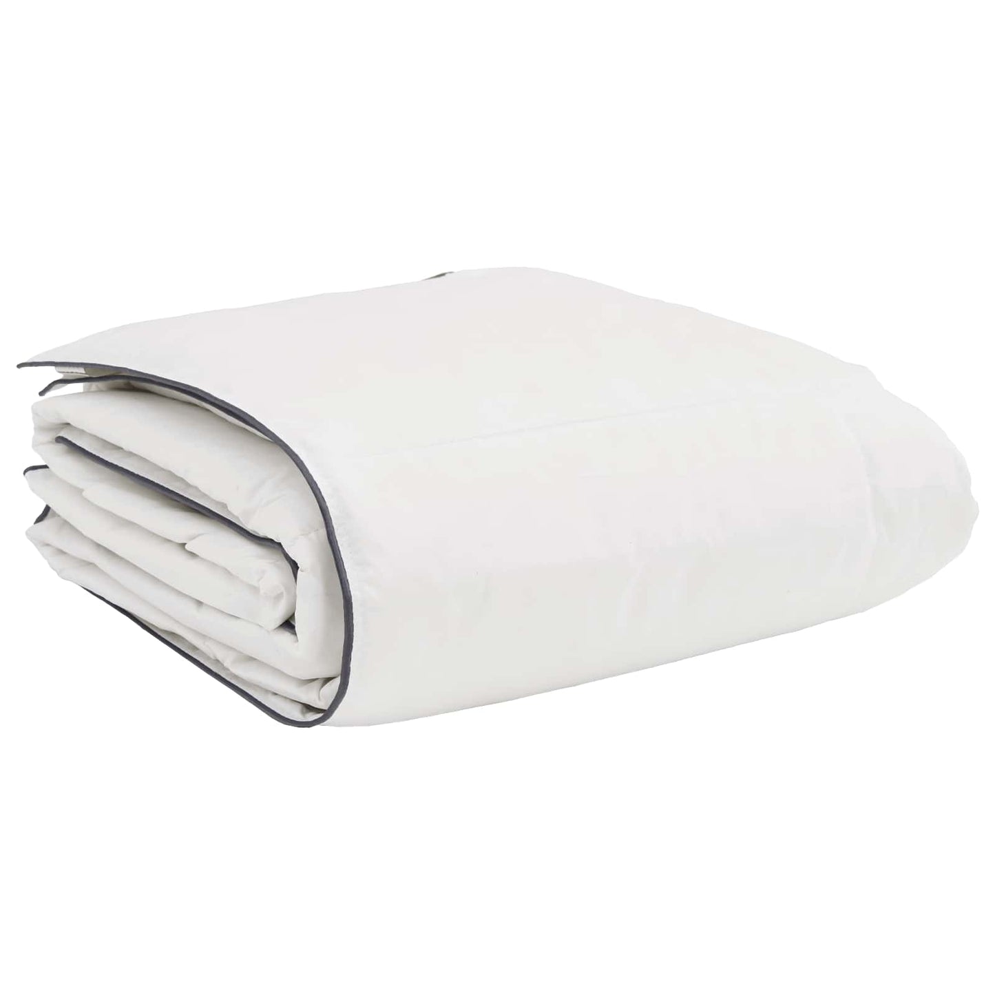 vidaXL Πάπλωμα με μαξιλάρι 2 pcs Λευκό 155 x 200 εκ. Πούπουλο